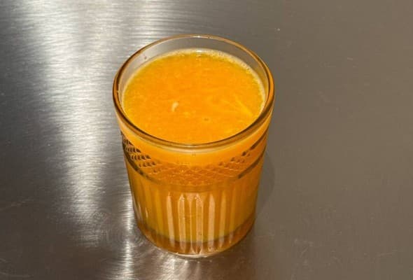 Zumo de naranja natural