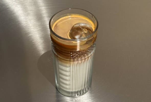 Latte helado